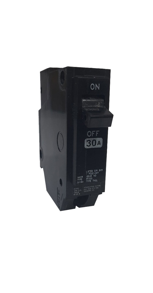 BREAKER PARA EMPOTRAR 1P X 30A SIN MARCA 4-066