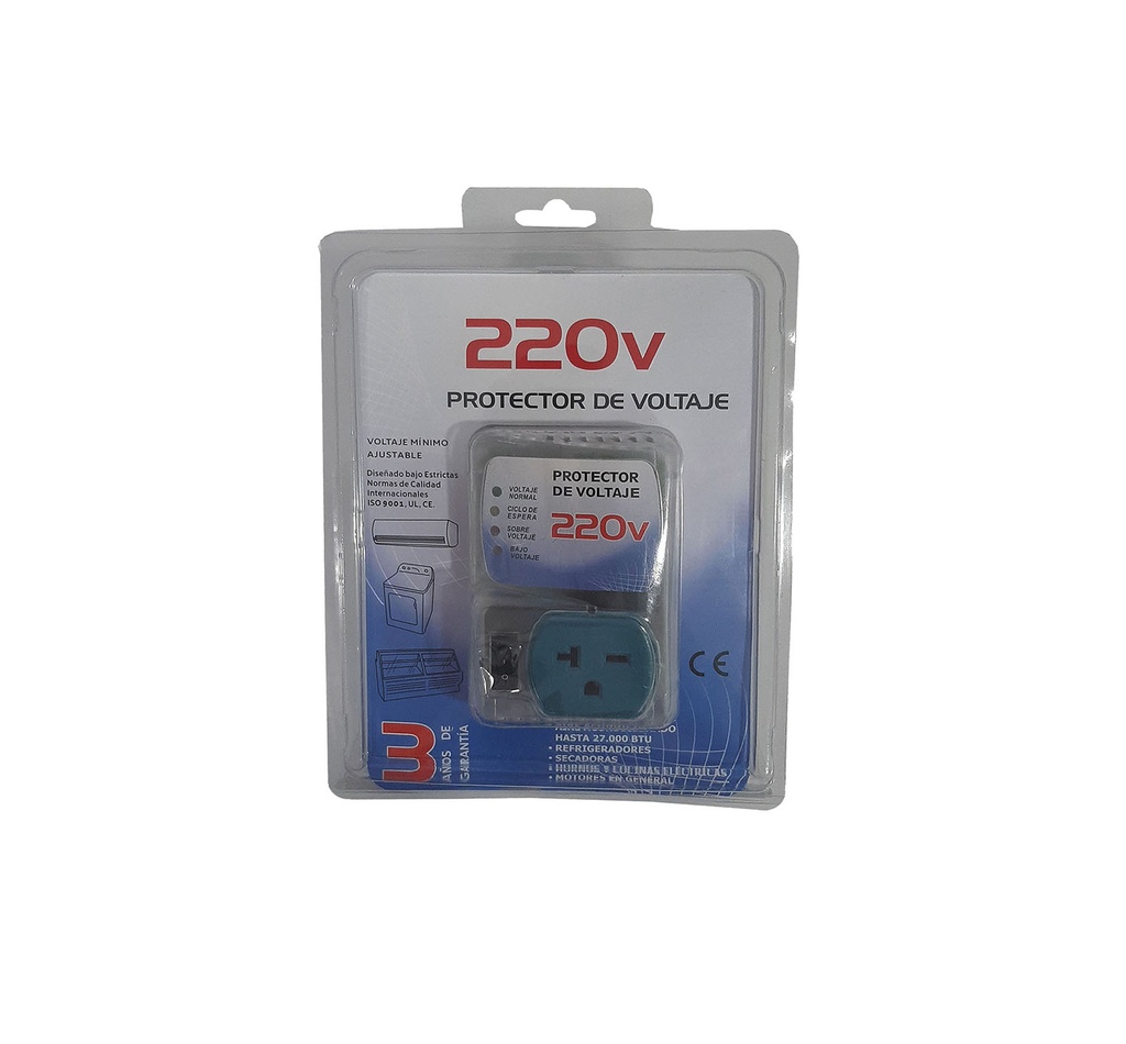 PROTECTOR AIRE ACONDICIONADO 220V ORIX 4-090