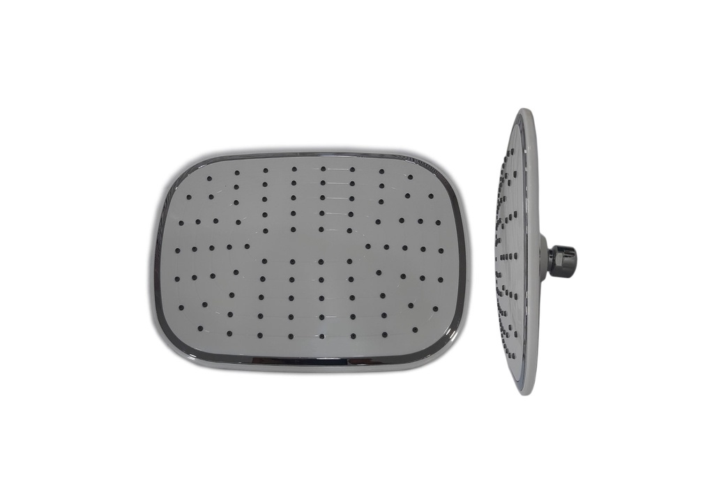 REGADERA RECTANGULAR BLANCA 4-092