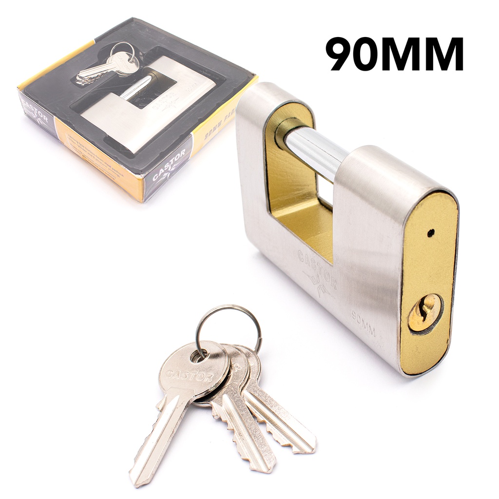 CANDADO ANTICIZALLA 90MM CASTOR EMPAQUE 4-115