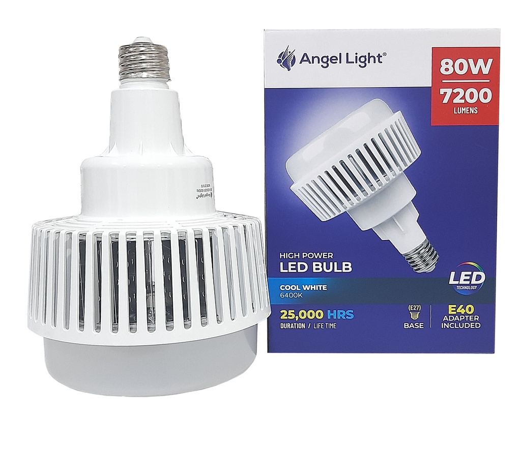 BOMBILLO LED 80W ANGEL LIGHT E27/E40 110/220 4-127