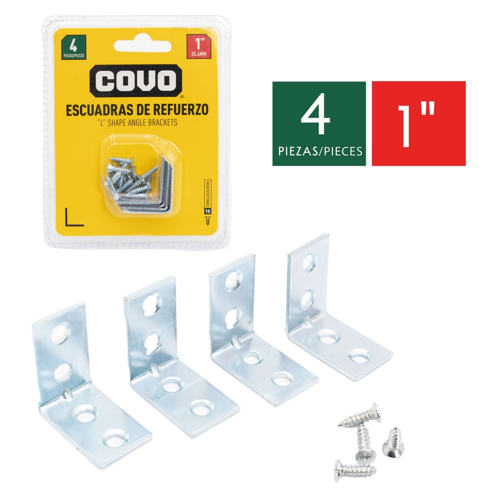 ESCUADRA D/REFUERZO 1" COVO 4-166