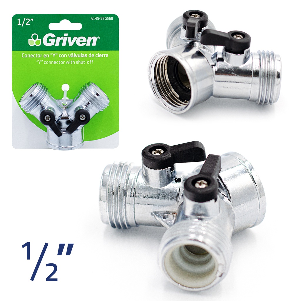 YEE O CONECTOR P/LAVADORA METAL GRIVEN 4-234