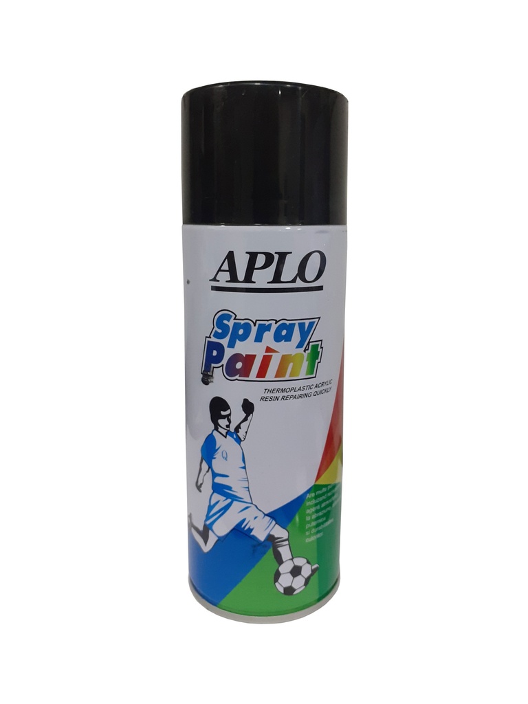 SPRAY NEGRO BRILLANTE APLO x 240 ML 4-310