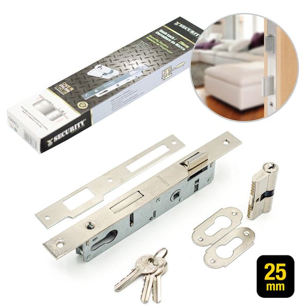 CERRADURA EMBUTIR 25MM SECURITY 4-326