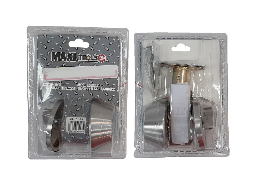 CERROJO LLAVE/MARIPOSA PLATA MAXI TOOLS 4-387