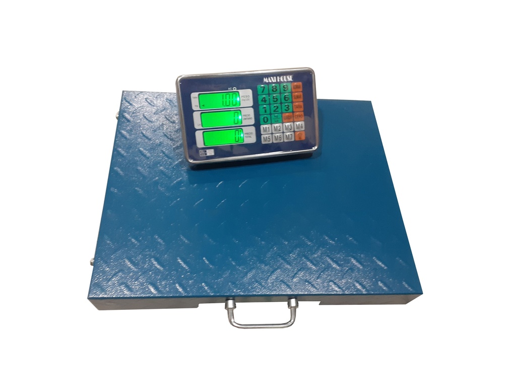 PESO DIGITAL DE PLATAFORMA 300KG INALAMBRICO 4-417