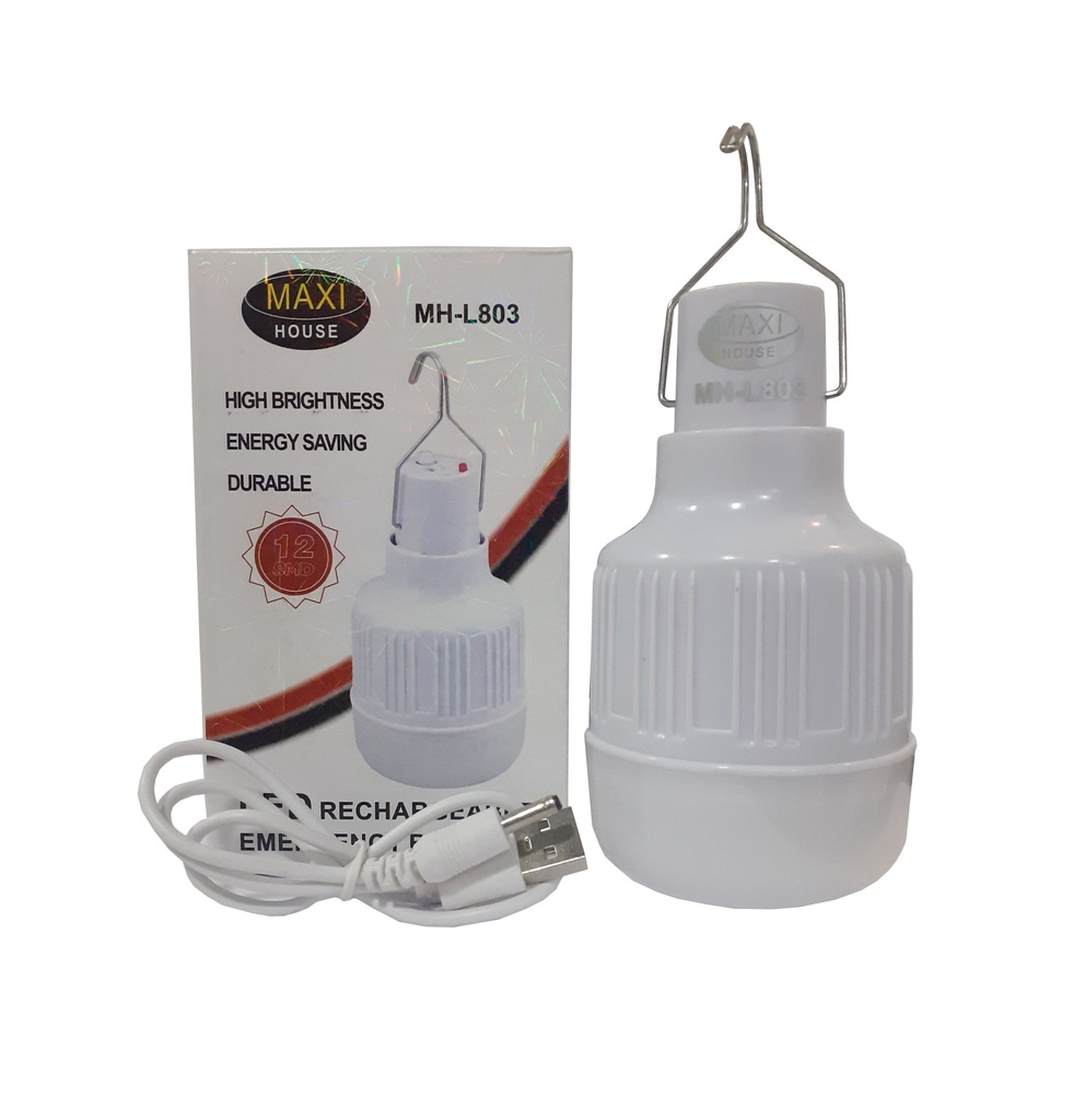 BOMBILLO RECARGABLE 12SMD MAXI HOUSE 4-422