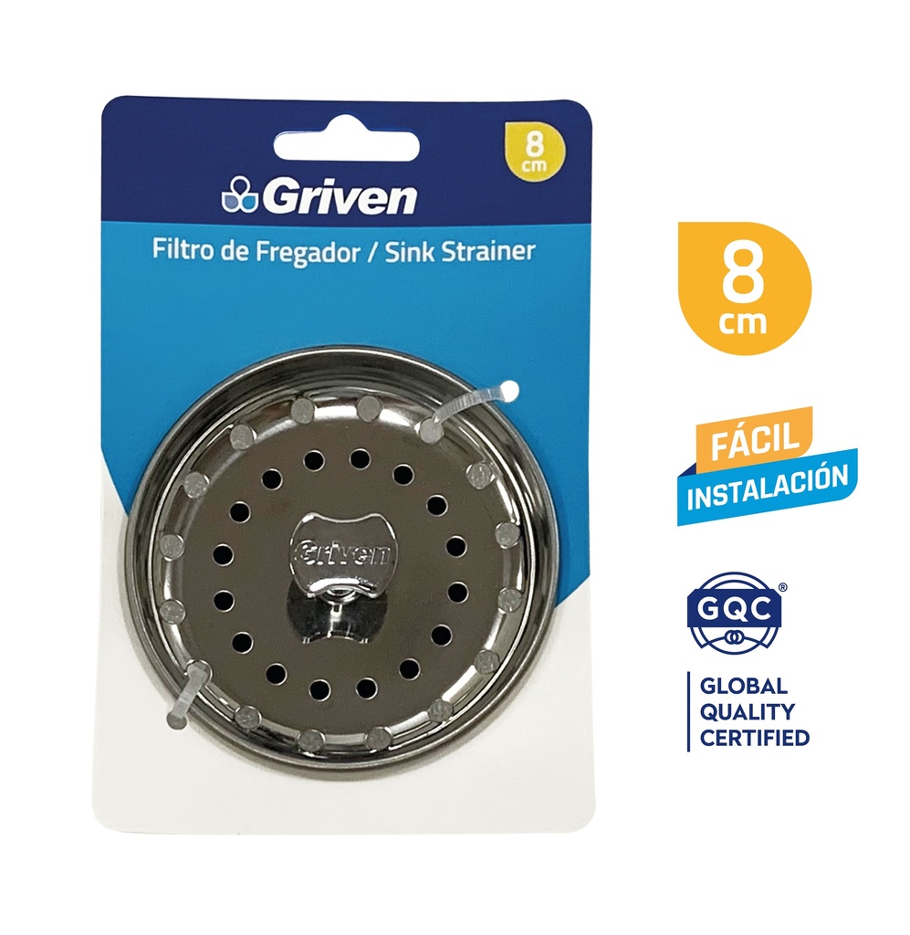 FILTRO DE DESAGUE DE FREGADERO GRIVEN 4-478
