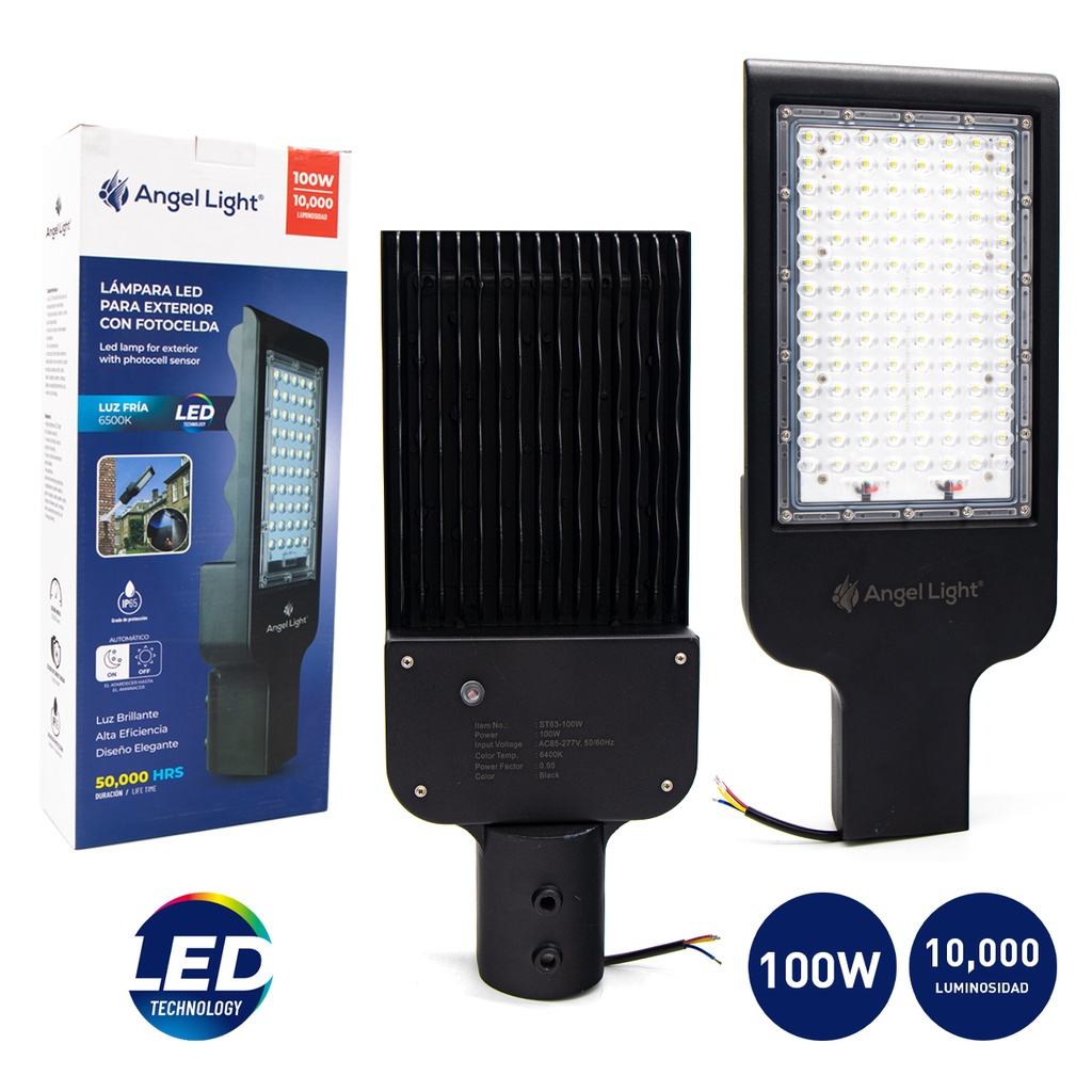 LAMPARA EXTERIOR LED 100W 110-220 85-265V 4-494