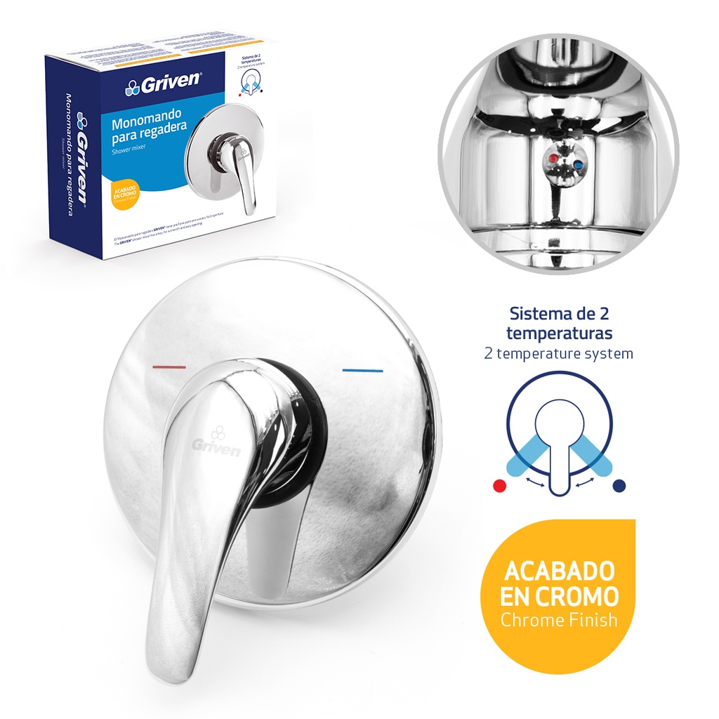 LLAVE P/DUCHA MONOMANDO x 1/2 GRIVEN 4-509