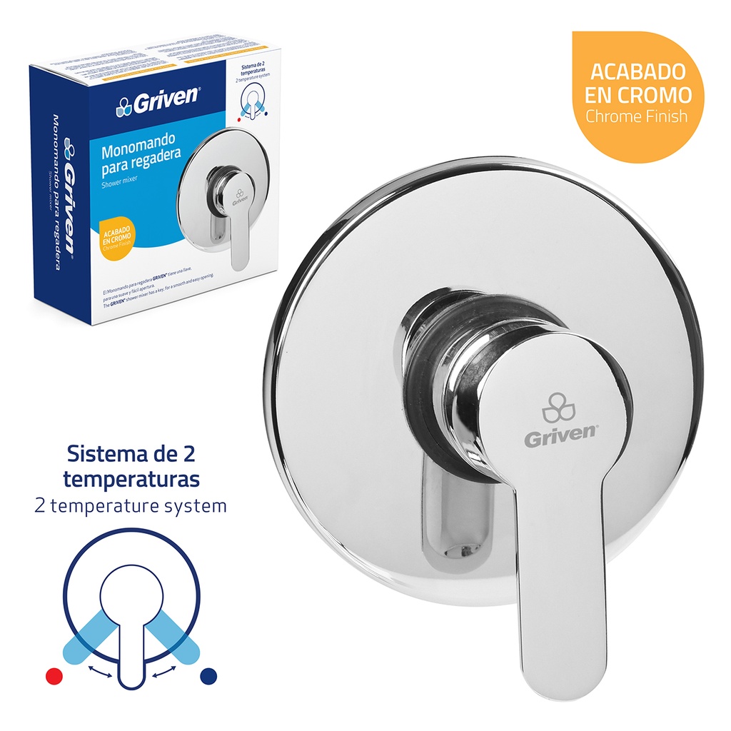 LLAVE P/DUCHA MONOMANDO x 1/2 GRIVEN 4-510