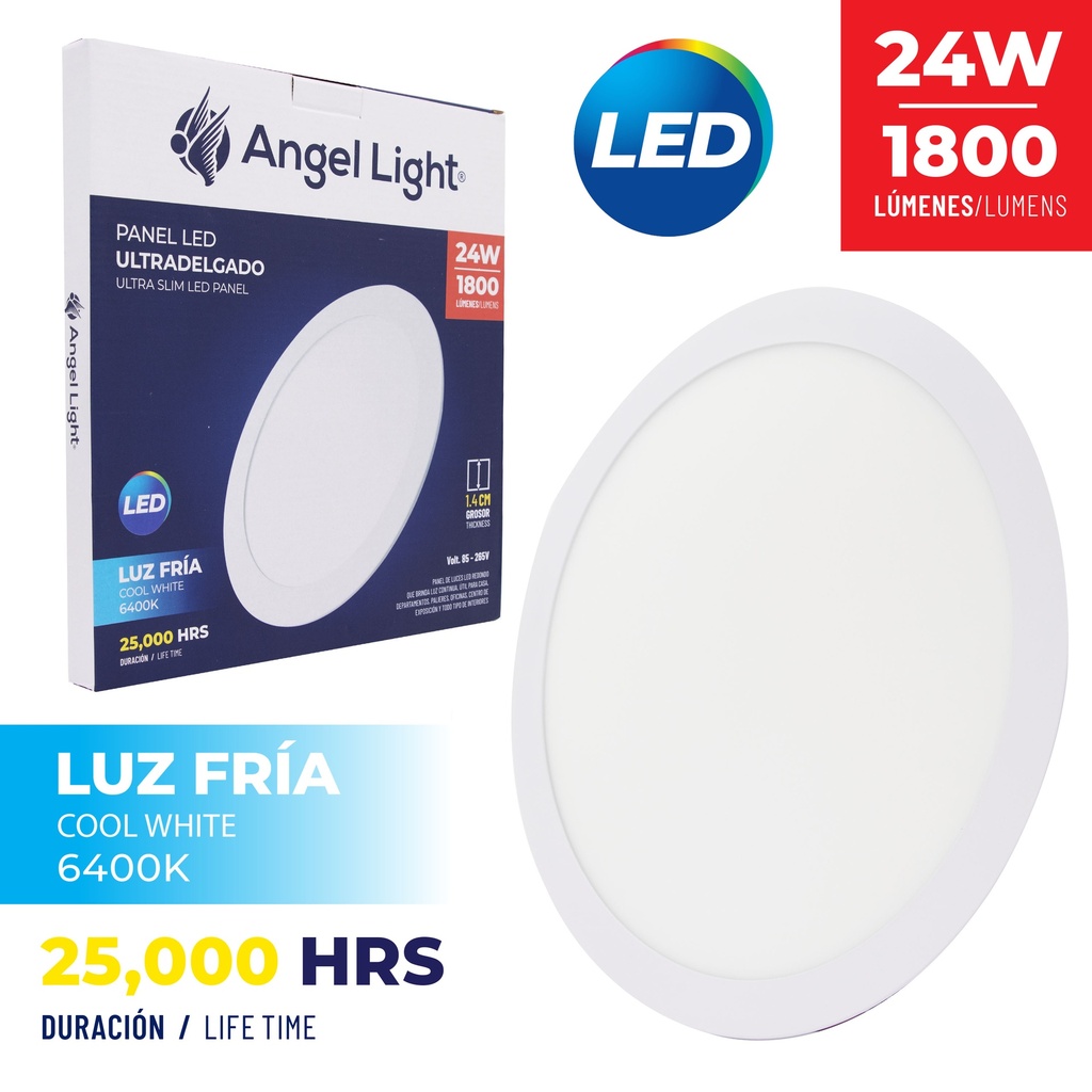 PANEL LED EMP RED LUZ BLANCA 24W ANGEL L 4-589