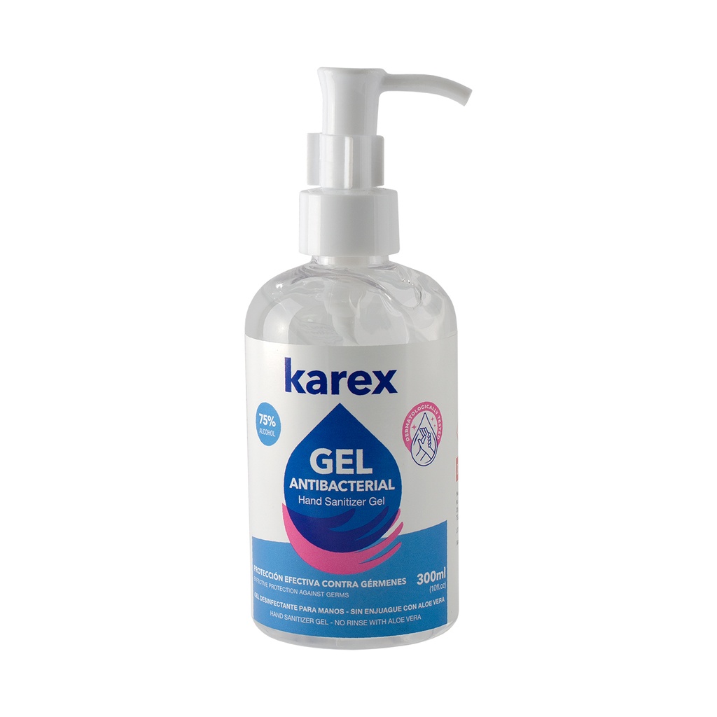 GEL ANTIBACTERIAL x 300 ML KAREX 4-606