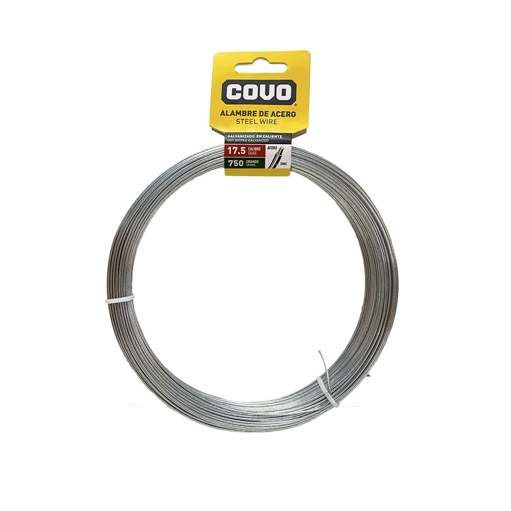 ALAMBRE LISO x 750G CAL 17.5 COVO 4-647