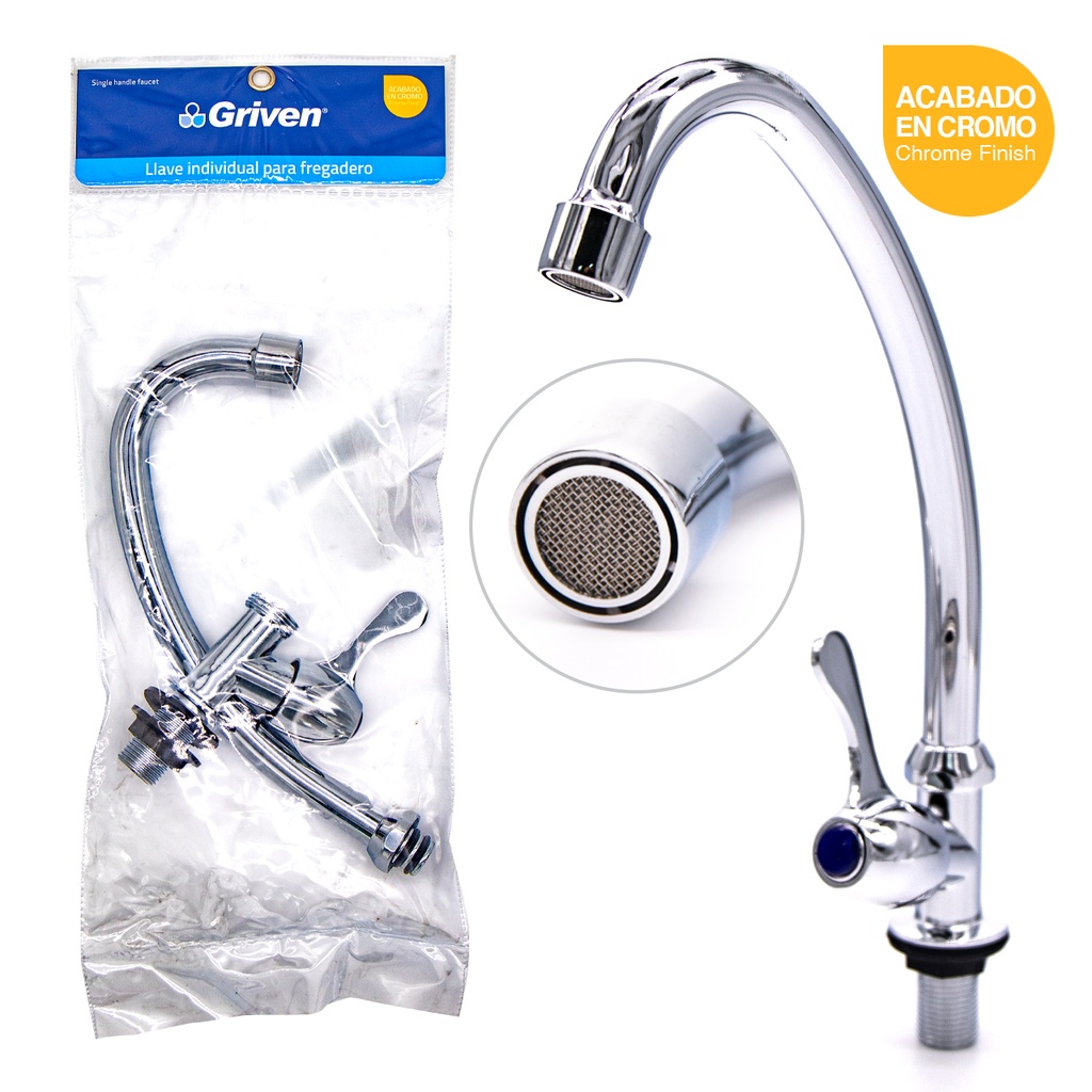 LLAVE FREGADERO INDIVIDUAL GRIVEN 4-728