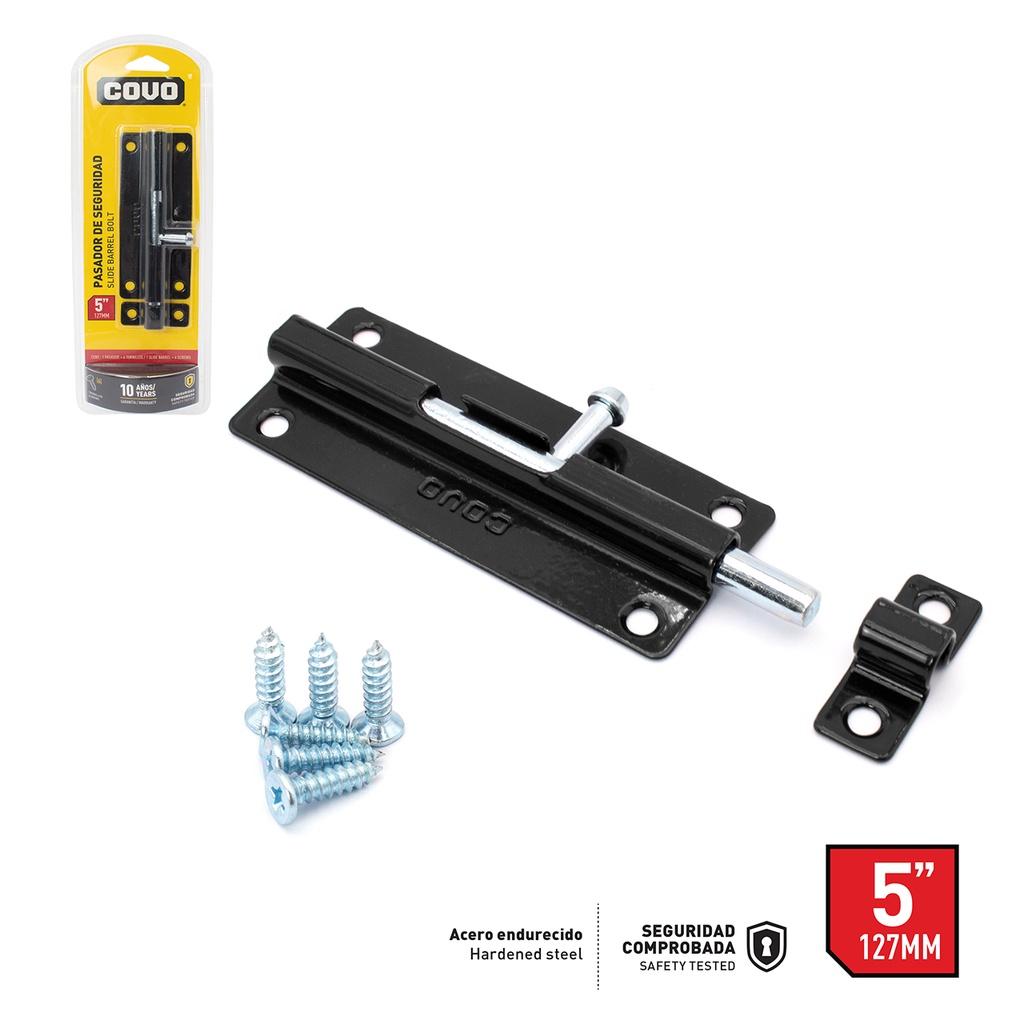 PASADOR DE SEGURIDAD 5 PULG COVO 4-781