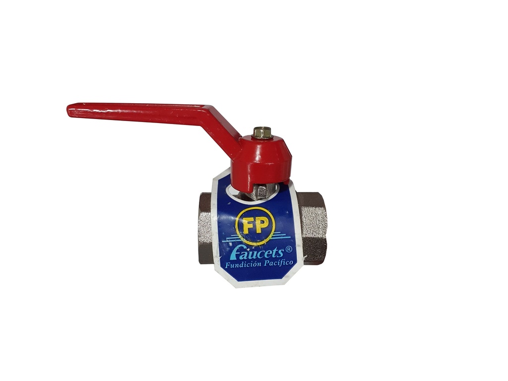 VALVULA BOLA x 2" CROMADA LIVIANA FP 01B320 0-063