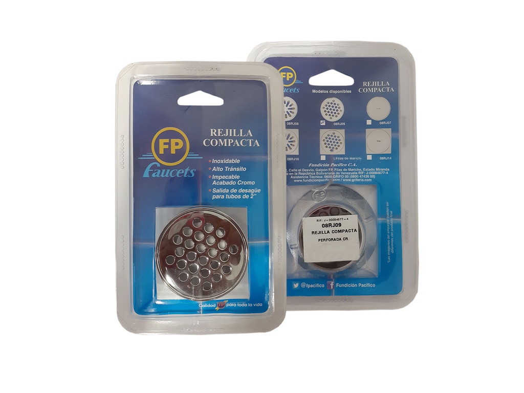 REJILLA COMPACTA PERFORADA CROMAD  FP  08RJ09 0-078