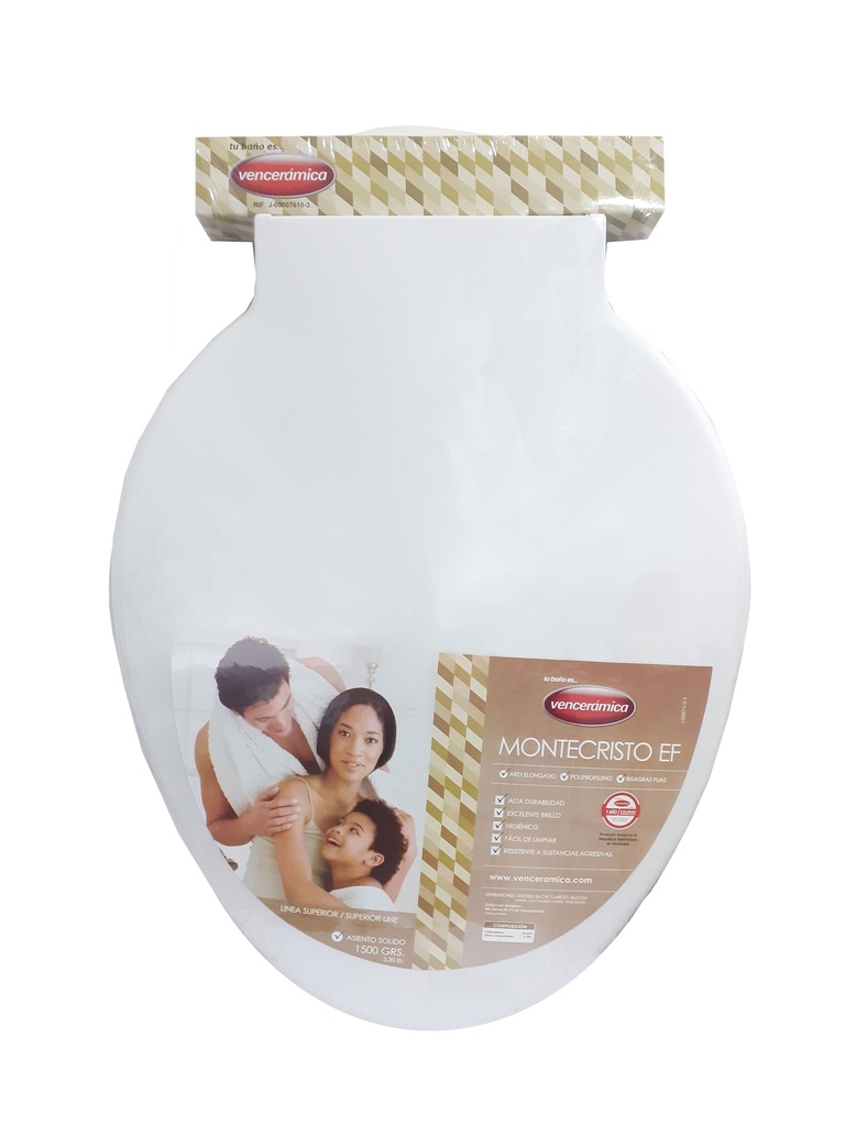 ASIENTO MONTECRISTO ELONG BLANCO VENCERAMICA 0-117
