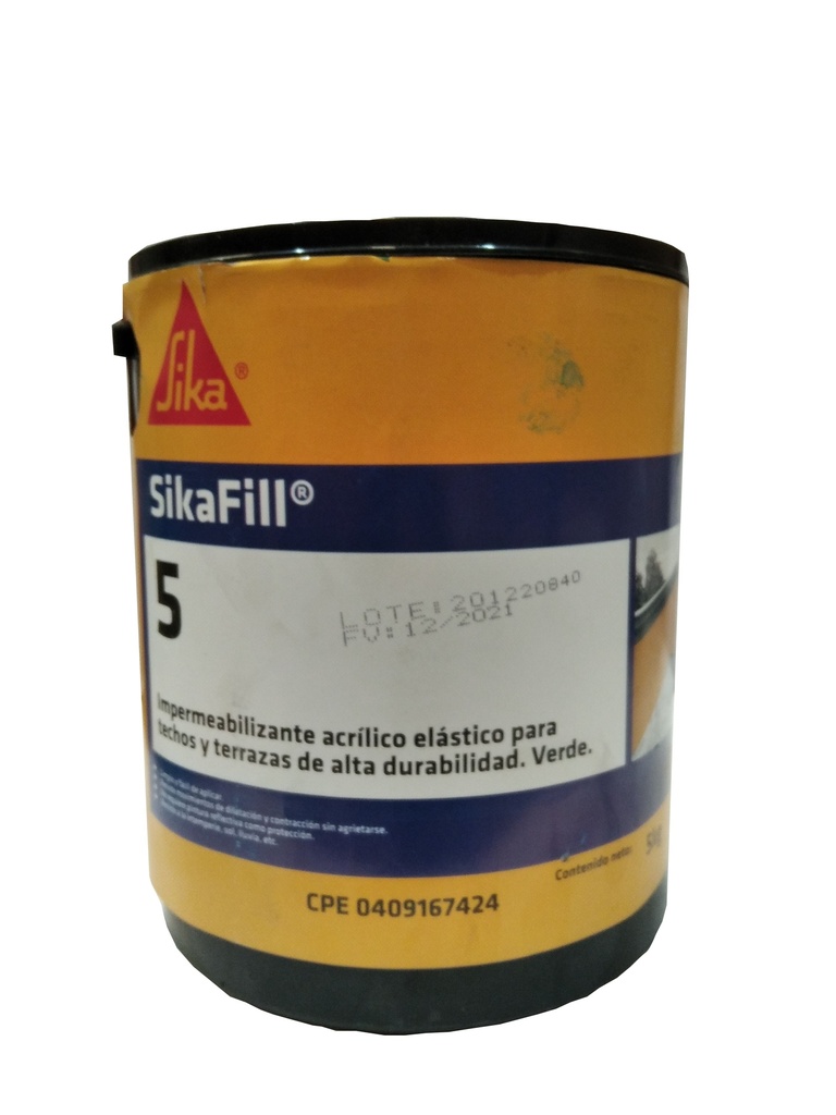SIKAFILL 5 VERDE GALON x 5KG 0-168