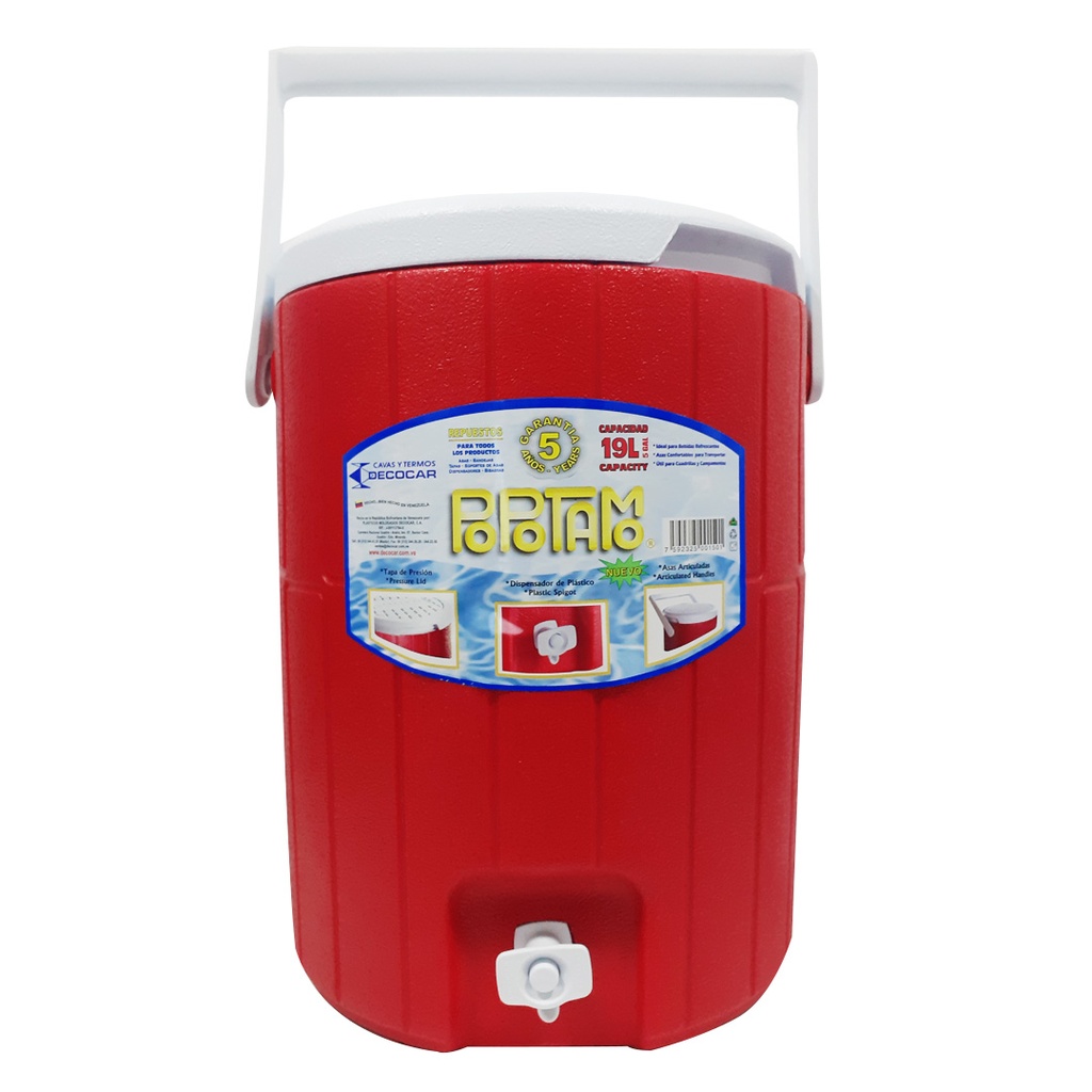 TERMO POPOTAMO x 19 LITROS DECOCAR 0-255