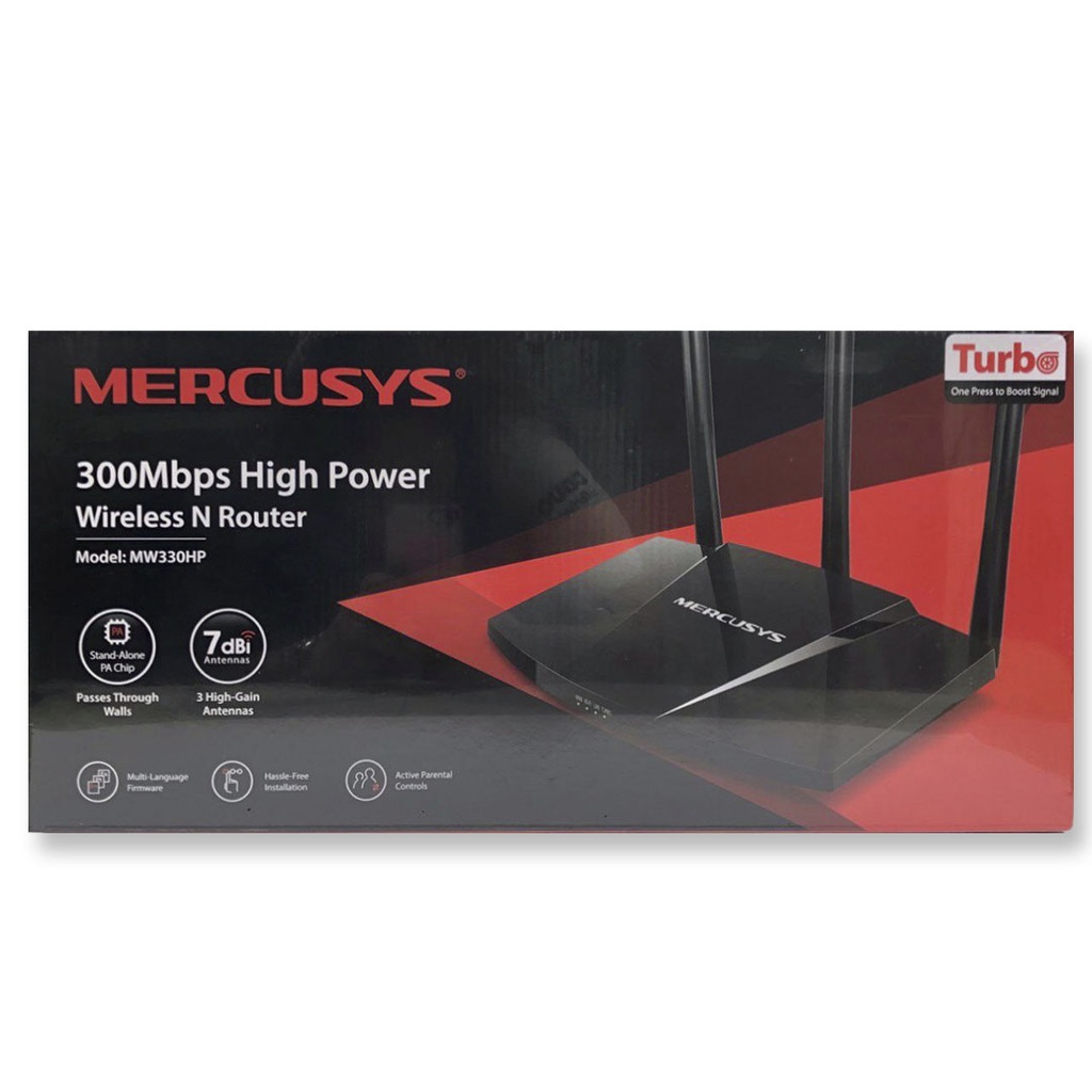 ROUTER 300MBPS 3 ANT MW330HP MERCURYS 0-328