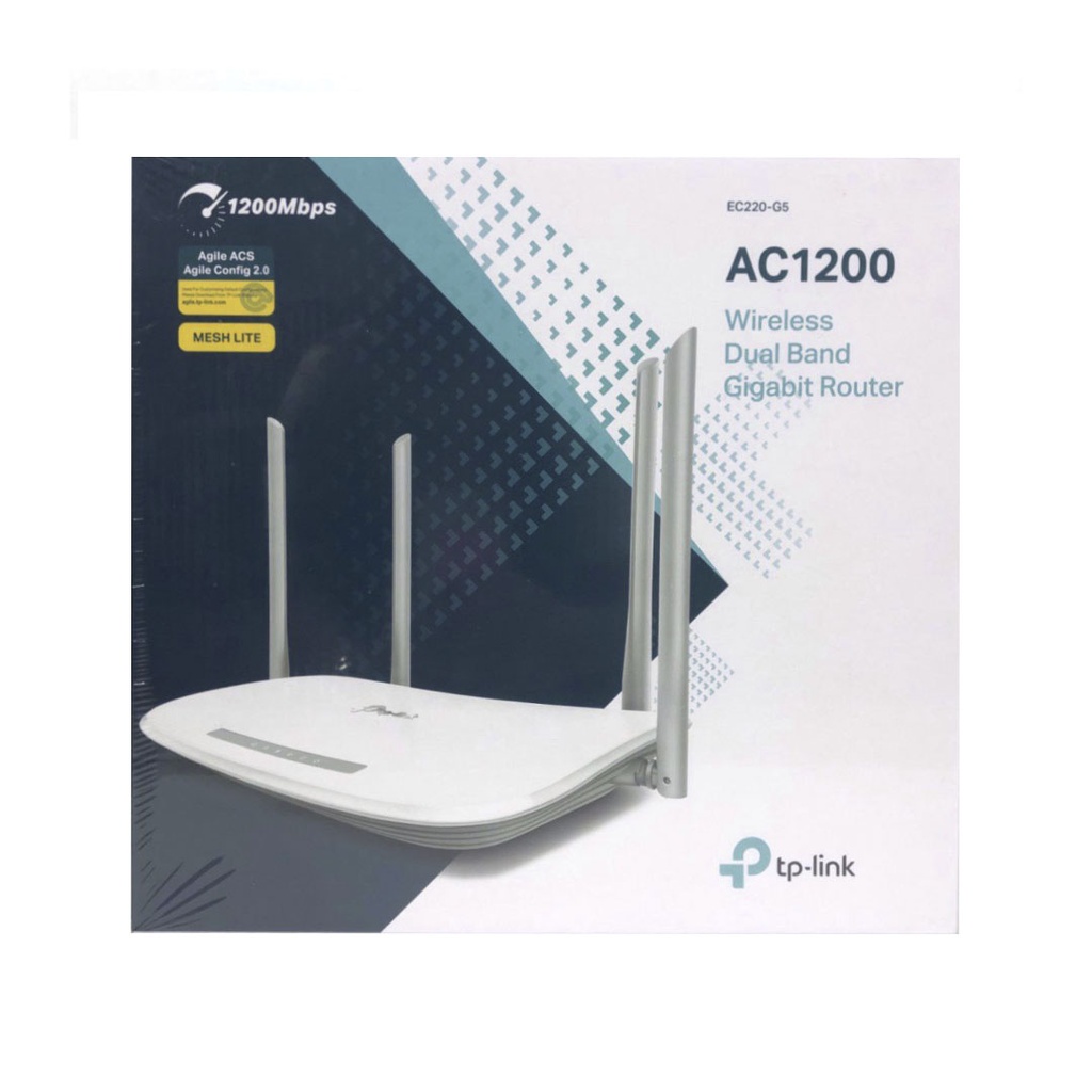 ROUTER ISP EC220-G5 GIGABIT AC1200 DUAL BAND TPLINK 0-331