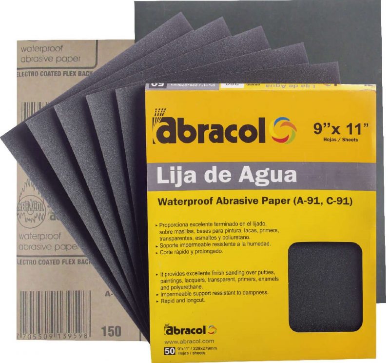 LIJA GRANO 150 ABRACOL 0-351
