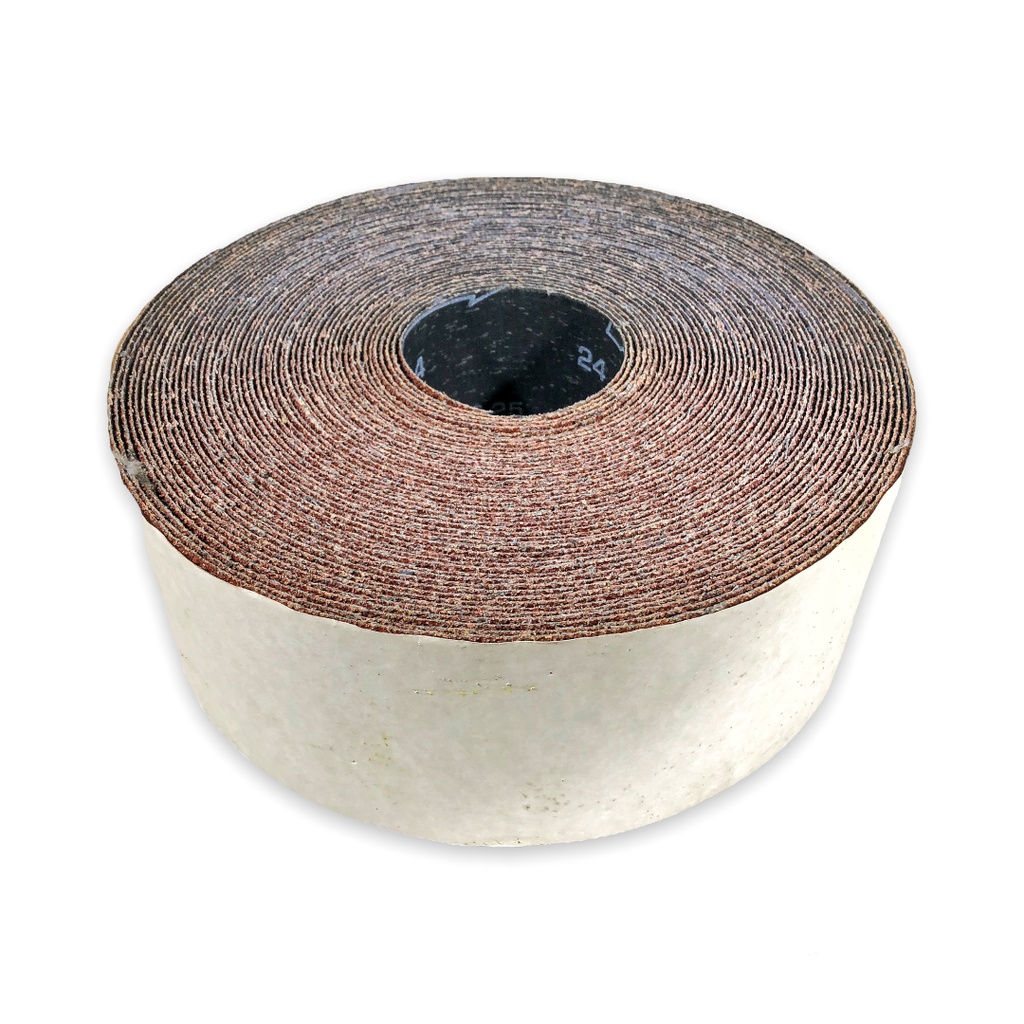 LIJA BANDA GRANO 24 x 4" ROLLO 25mts 0-369