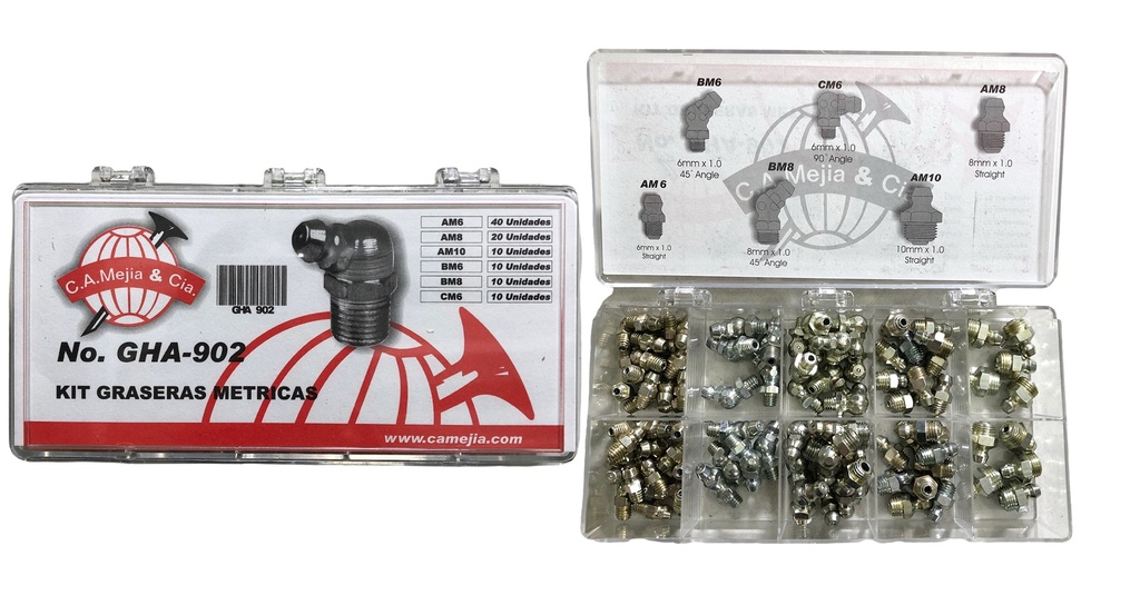 KIT DE GRASERA 902mm x 100 UNID MEJIA 0-390