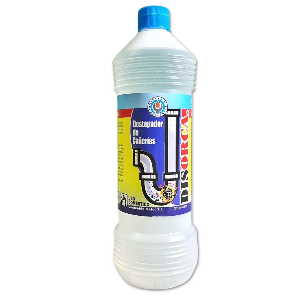 DESTAPADOR CAÑERIAS 1 L DISORCA 0-404