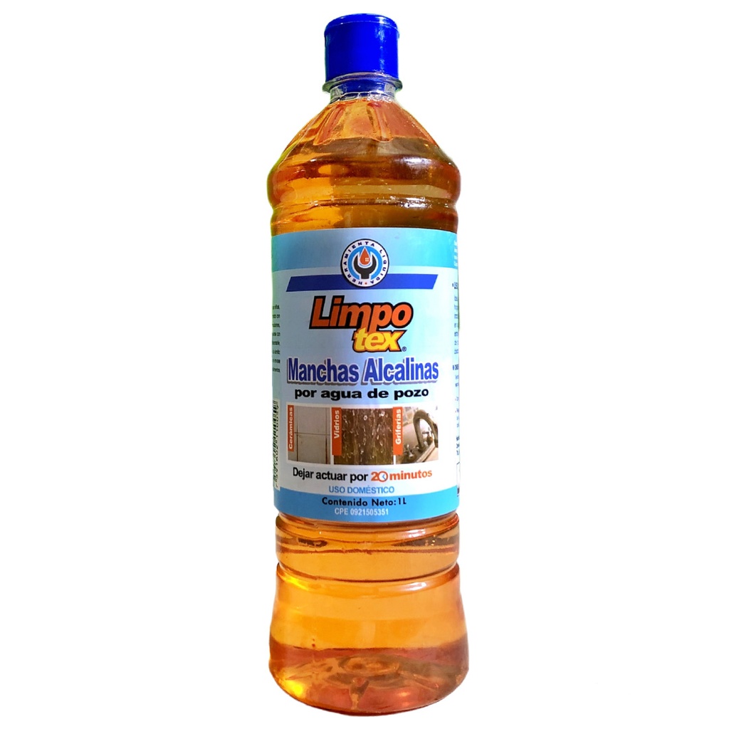 LIMPOTEX MANCHAS ALCALINAS 1 L DISORCA 0-416