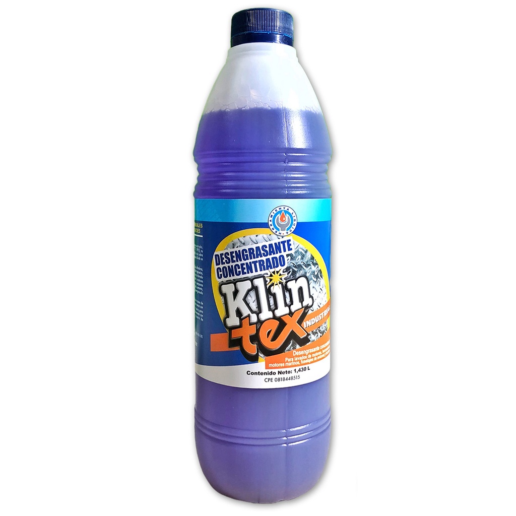 KLINTEX INDUSTRIAL DESENGRASANTE DE PISOS 1.43 L DISORCA 0-421