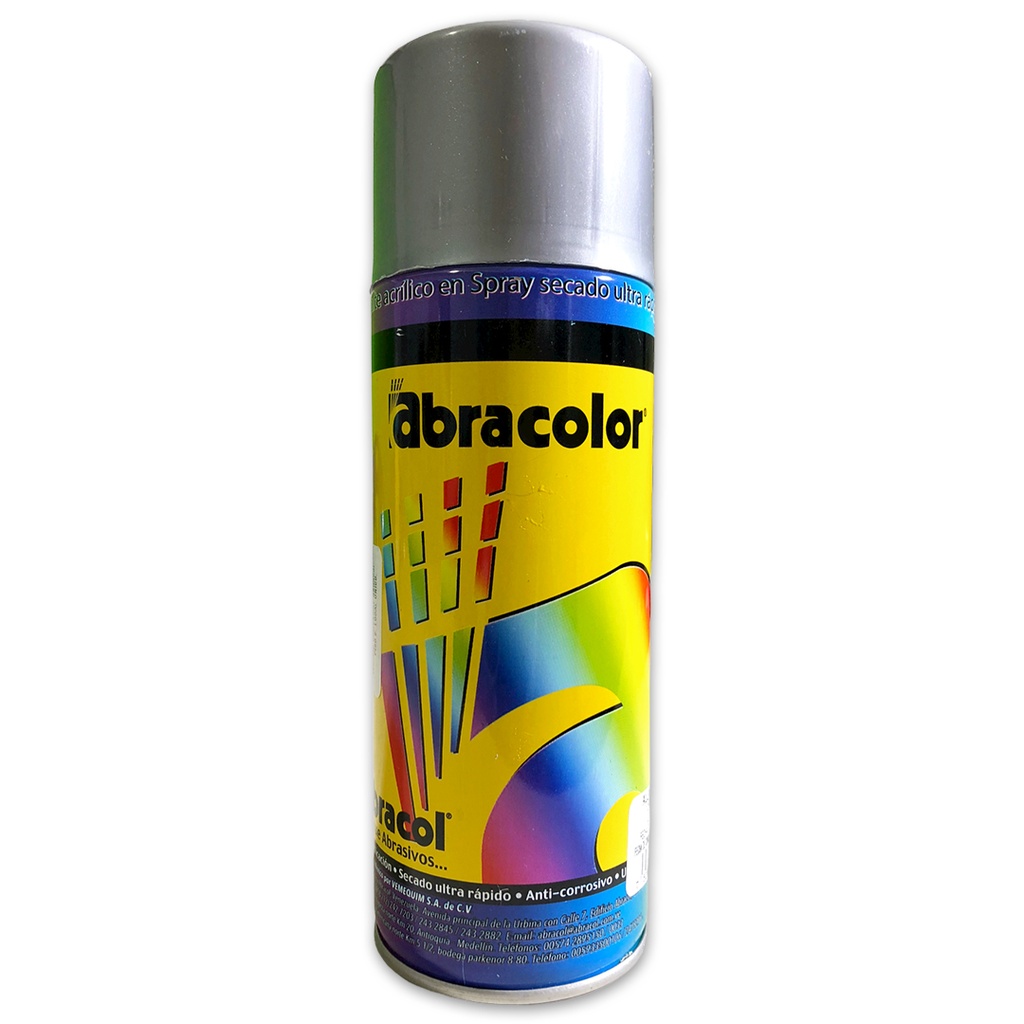 SPRAY ALUMINIO 400 ML ABRACOL 0-451