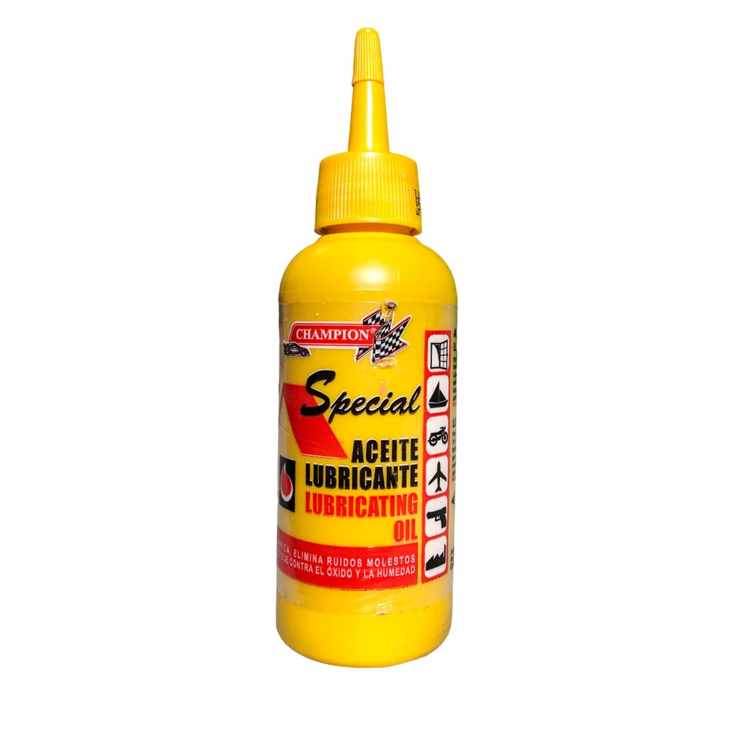ACEITE LUBRICANTE LIQ 3 en 1 120cc CHAMPION 0-524