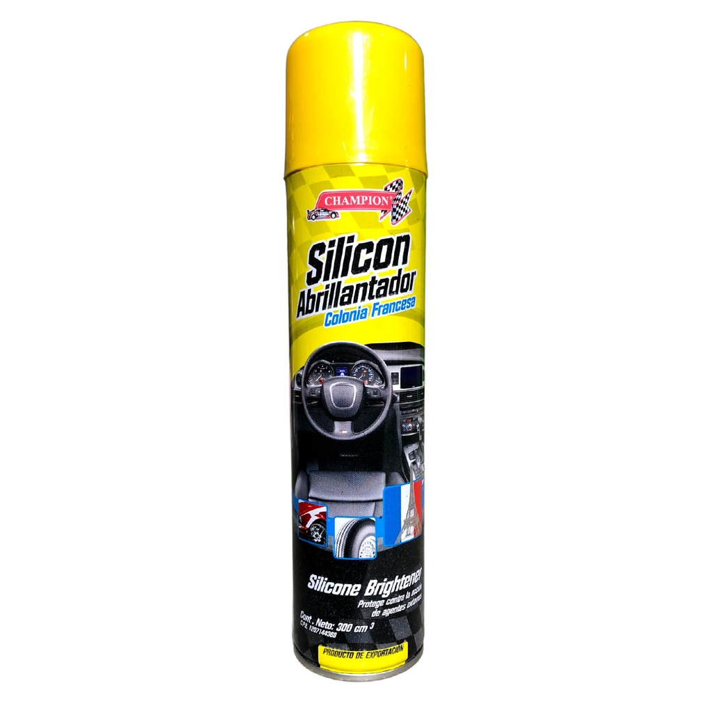SILICON ABRILLANTADOR COLONIA 300cc CHAMPION 0-526