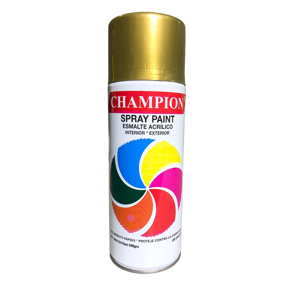 SPRAY ORO BRILLANTE 415 ML CHAMPION 0-534