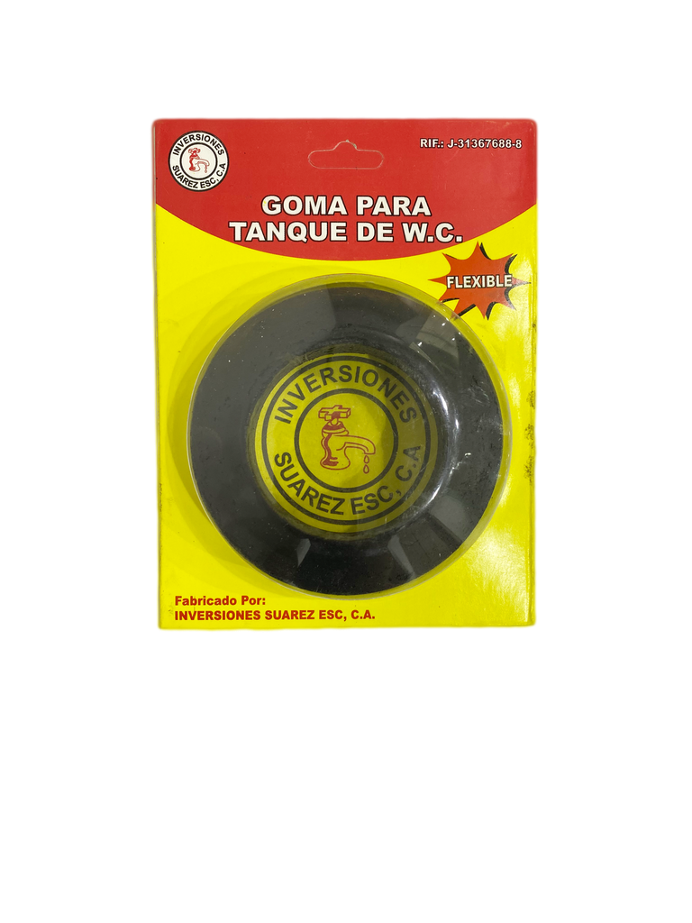 GOMA PARA TANQUE WC FLEXIBE SUAREZ 0-557