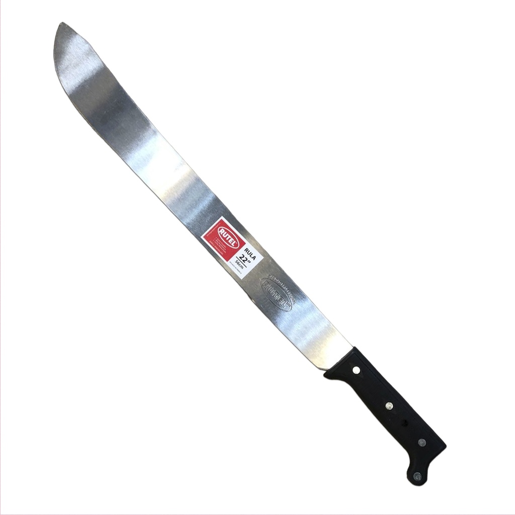 MACHETE RULA 22" MANGO PLAST RUTEL 0-572