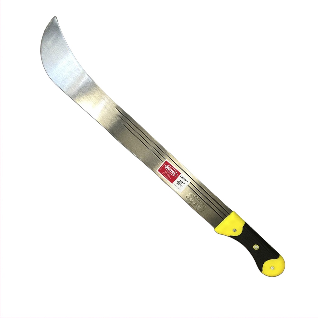 MACHETE LINERO 22" M/BIMATERIAL RUTEL 0-575