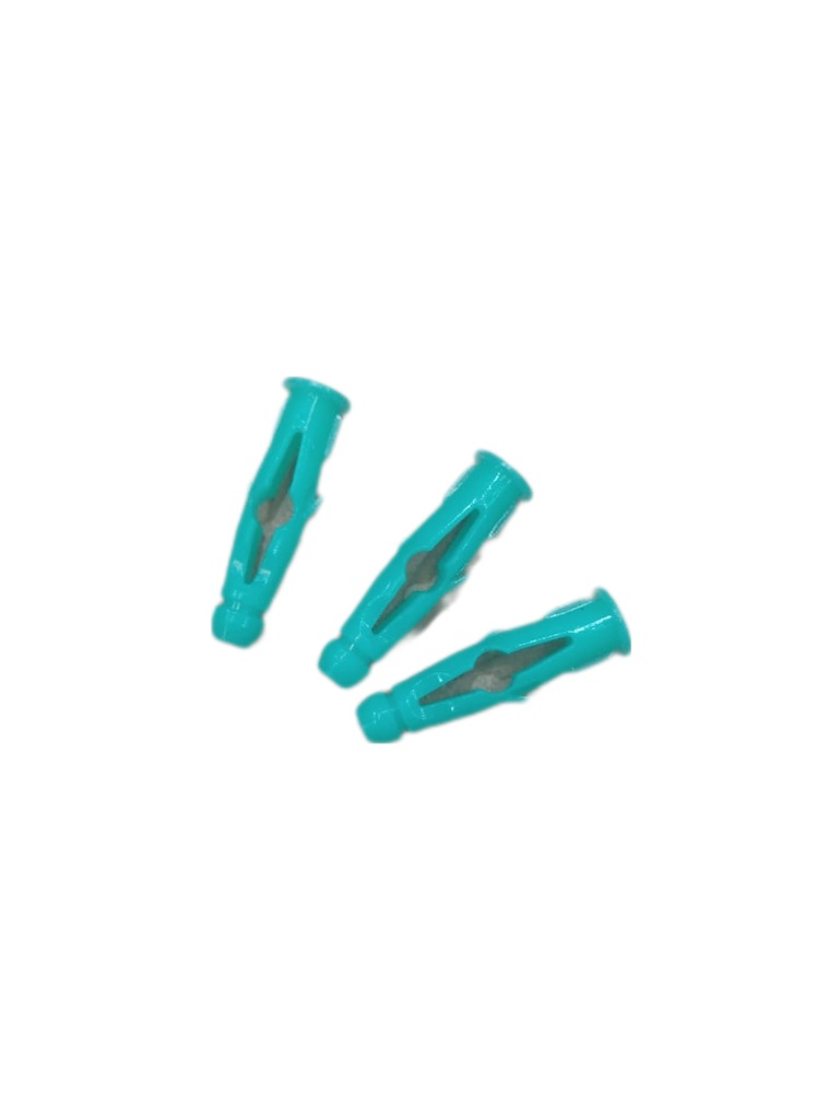 RAMPLUG PLASTICO VERDE 1/4 x 50 HL PLAST 0-620