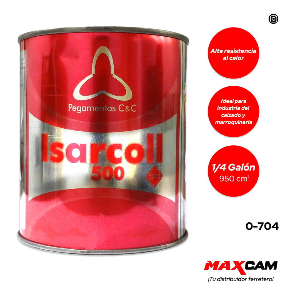 PEGAMENTO FRIO ISARCOLL 500 x 1/4 GLN COUTTENYE 0-704