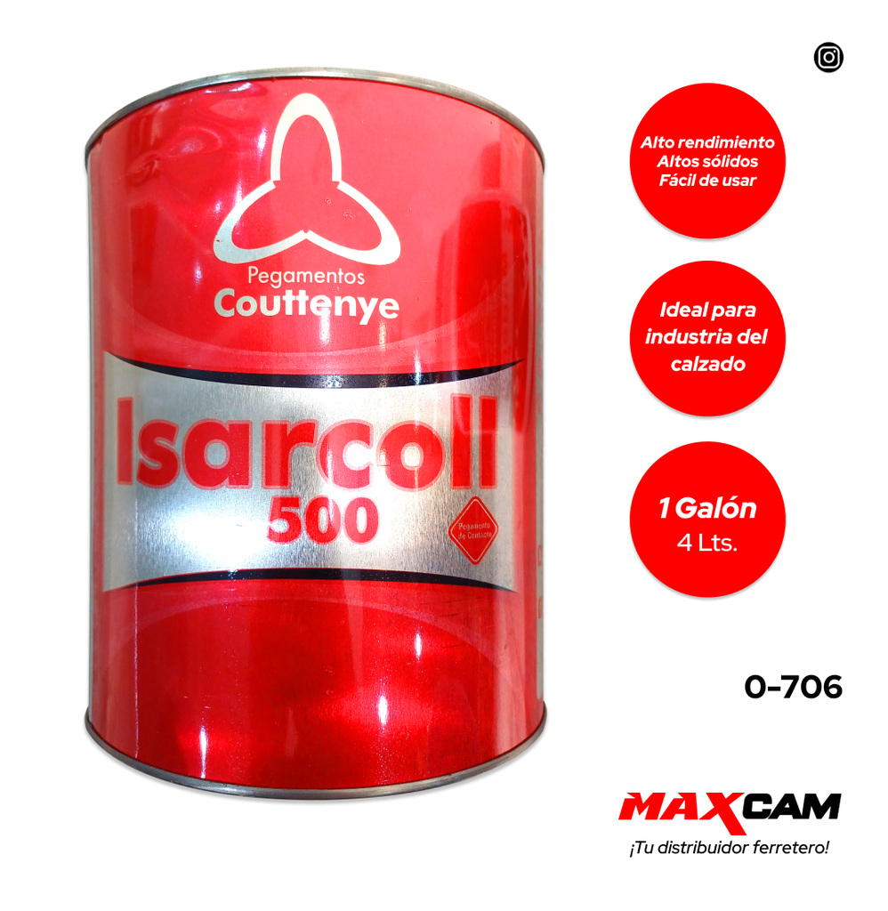 PEGAMENTO FRIO ISARCOLL 500 x GLN COUTTENYE 0-706