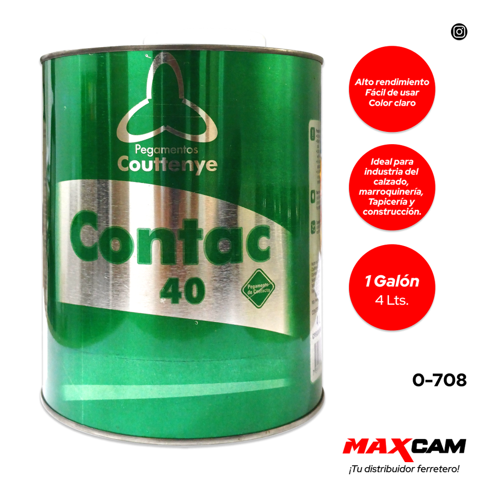CEMENTO CONTAC 40 x GLN COUTTENYE 0-708