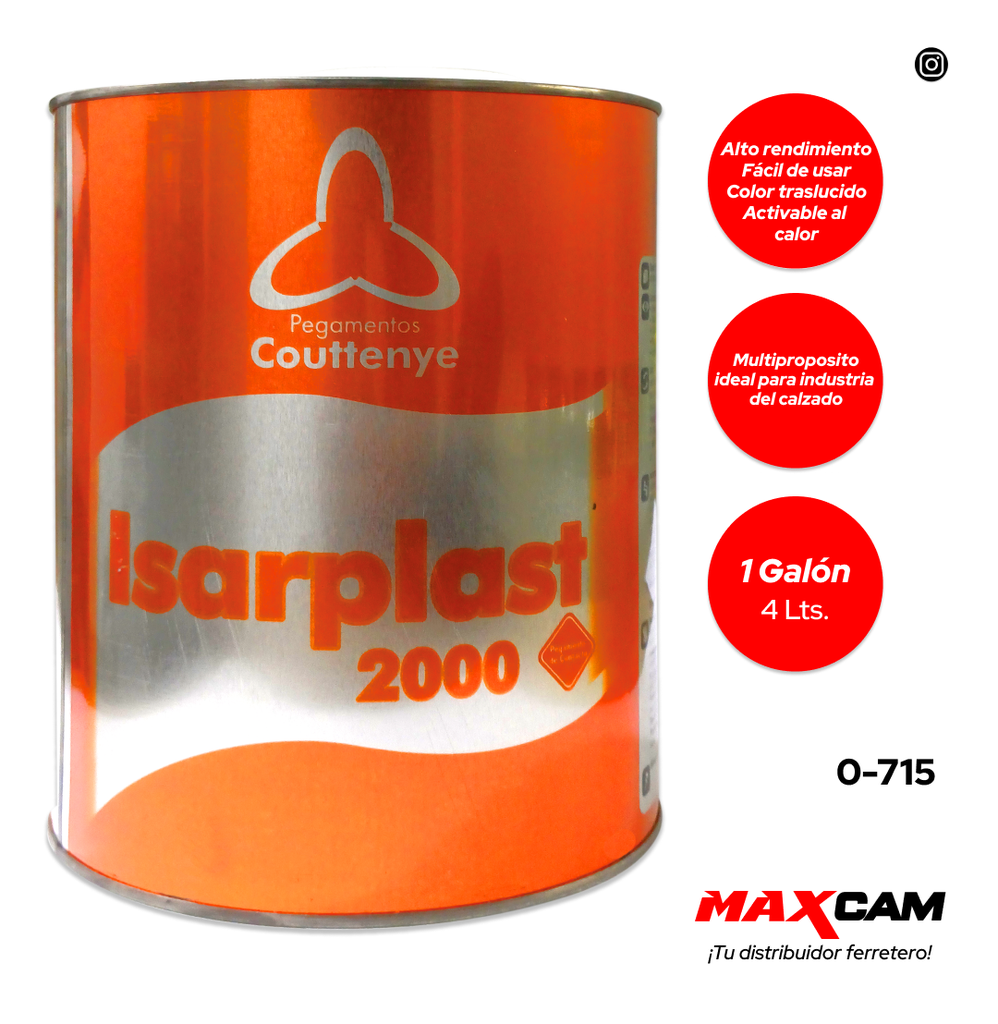 CEMENTO CONTACTO ISARPLAST 2000 x GLN COUTTENYE 0-715