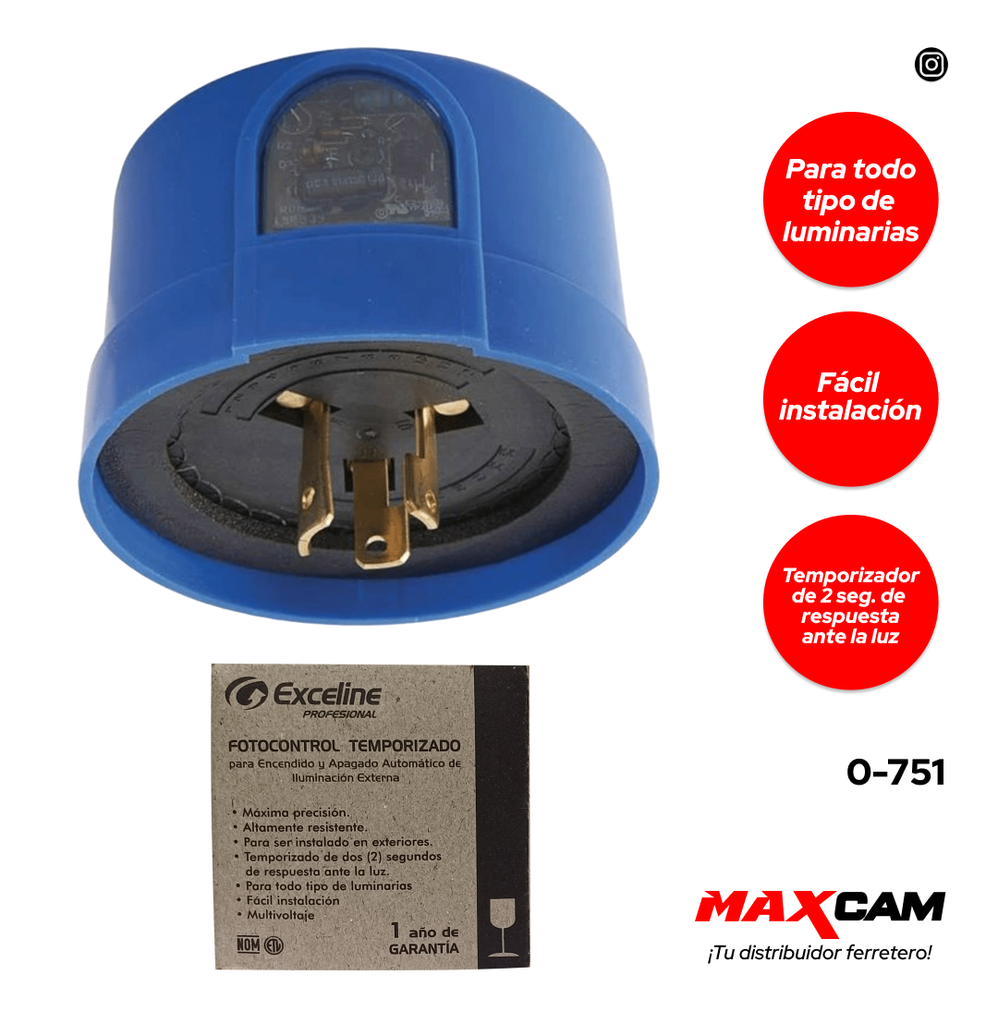 FOTOCELDA SIN BASE EXCELINE 0-751