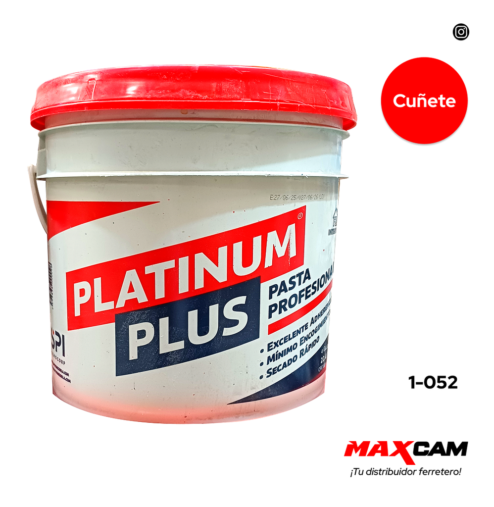 PASTA PROFESIONAL PLATINIUM CUÑETE 4 GL 1-052