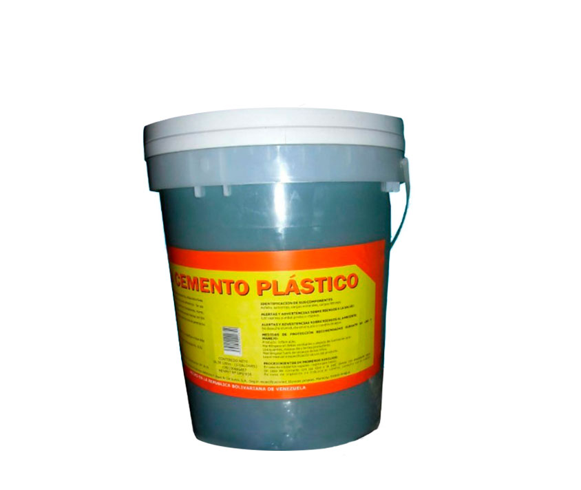 CEMENTO PLASTICO CUÑETE 5 GL IPA 1-212