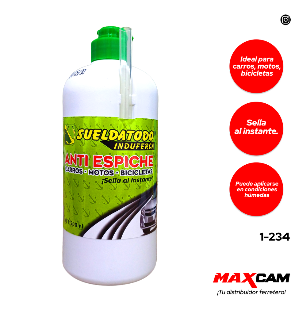 ANTIESPICHE x 500ML INDUFERCA 1-234